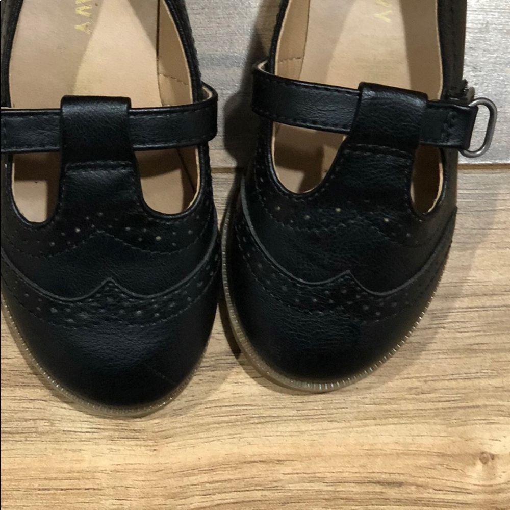 Toddler 7 dress shoes black